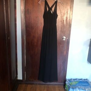 Black long dress